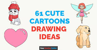 61 cute cartoons drawing tutorials with