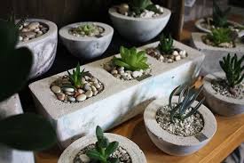 Give your plants somewhere beautiful to live! Kaluka Creative Boutique Handmade Concrete Pots