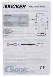 Subwoofer speaker amp wiring diagrams kicker. Kicker 41kmlc Led Light Controller For Km Speakers