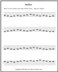 Music is full of different patterns, and as you become more familiar with them, you'll learn how to read piano music faster, while playing confidently and correctly. Piano Sheet Music For Beginners Snakes Free