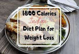 1800 calories indian t plan for