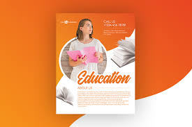 Free Education Flyer In Psd Free Psd Templates