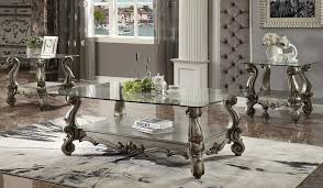Platinum Coffee Table Set