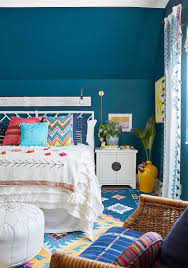 decorate with blue walls
