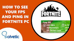 fps and ping in fortnite pc