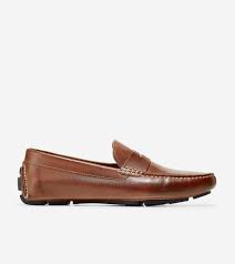 Mens Howland Penny Loafer In Saddle Tan Cole Haan Us