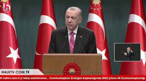 CANLI | Kabine toplantısı ardından Cumhurbaşkanı Erdoğan açıklama yapıyor |  #HalkT