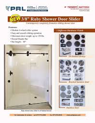 Prl S New Ruby Shower Door Slider A