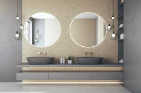 Elegant Bathroom Wall Mirrors To