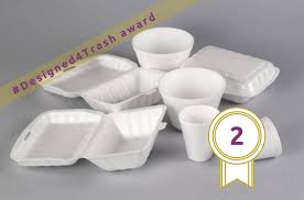 Often, eps containers will have a crystal polystyrene skin applied to the food contact surface to act as a barrier between food and container. Designed4trash Award Styrofoam Containers Zero Waste Europe