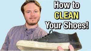 How to Properly Clean the Rubber Sole of a Shoe- Low Cost Cleaning Method!  - YouTube