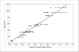 A Model Based Age Curve Correlation