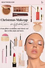 40 easy christmas makeup looks that are