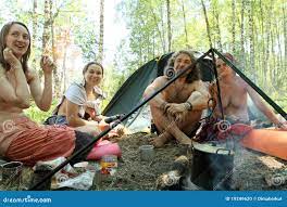 Russian Rainbow Family Gathering Editorial Image - Image of indians,  alternative: 19249620