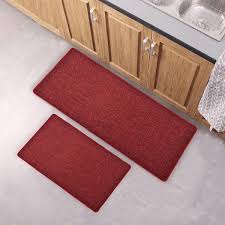 polyester set of kitchen mat