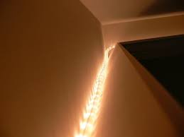 Crown Moulding With Rope Light Rope