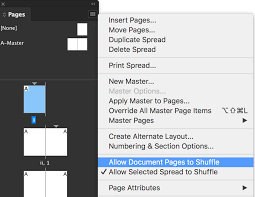 page numbers in indesign