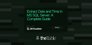 extract date and time in ms sql server