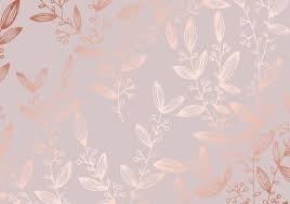 rose gold leaves seamless