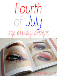 4th of july eye makeup designs