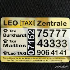 Der eintrag auf unserem portal ist kostenlos. Leo Taxi 2 Bewertungen Ramtel Gemeinde Leonberg In Wurttemberg Ramtel Gablonzer Str Golocal