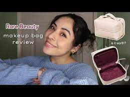 rare beauty makeup bag review you
