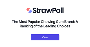the most por chewing gum brand a