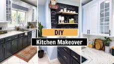 DIY KITCHEN MAKEOVER | Decorating Ideas | Modern Boho Kitchen ...