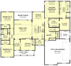 1 story modern home with great. Stylish One Story House Plans Blog Eplans Com