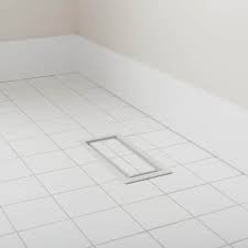 aria lite framed floor vent 4 in x10 in white