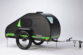 Zach has created and is offering you a 44 page teardrop camper construction plans which details exactly how the this tiny travel trailer all photos courtesy of zach engle. A Different Kind Of Teardrop Camper The Modyplast Trailer For E Bikes Autoevolution