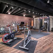 75 Industrial Brown Home Gym Ideas You
