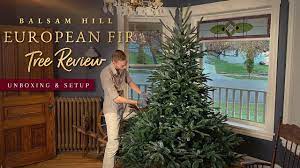 Balsam Hill European Fir Christmas Tree Review, Unboxing, & Setup -  Realistic Artificial Trees - YouTube