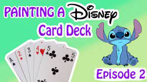 When autocomplete results are available use up and down arrows to review and enter to select. Painting A Disney Card Deck Stitch Episode 2 Youtube