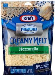 kraft shredded mozzarella cheese 8