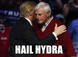 Image result for hail hydra meme trump
