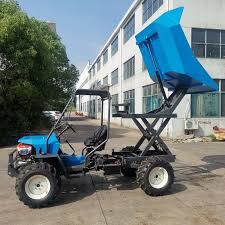 Blue Mini Garden Tractor Diesel
