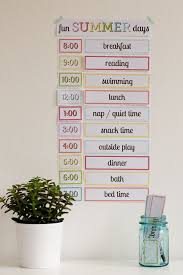 Free Printable Setting Up A Simple Routine With Kids Kids