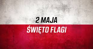 Biały na górze, czerwony na dole. 2 Maja Dzien Flagi Rzeczypospolitej Polskiej Cracovia