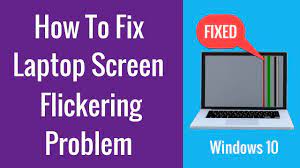 Screen flickering in windows 10 is usually caused by display drivers. How To Fix Laptop Screen Flickering Problem Windows 10 Youtube