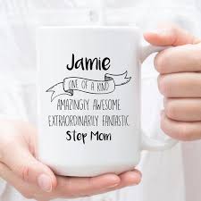 The tumbler and vinyl comes in a variety of colors. Personalized Coffee Mug For Step Mom Custom Gifts For Step Mom Perfect Christmas Present For Step Mom Lanlunt