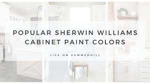por sherwin williams cabinet paint