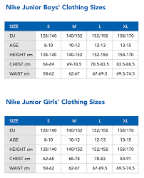 13 Punctual Nike Junior Size Guide