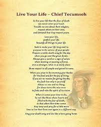 When did you become a shivering old woman, okonkwo asked himself, you, who are known in all the nine villages for more valor quotes. Act Of Valor Poem Tecumseh Live Your Life