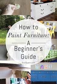 How To Paint Furniture A Beginner S
