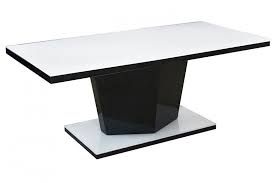 Black Glass Coffee Table 120cm