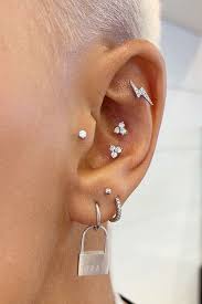 gorgeous tragus piercing looks for all