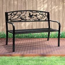3 Seater Bird Arman Steel Garden Bench