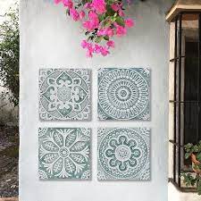 Decorative Tiles For Outdoor Wall Art