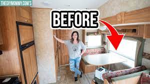 my rv remodel on a budget before